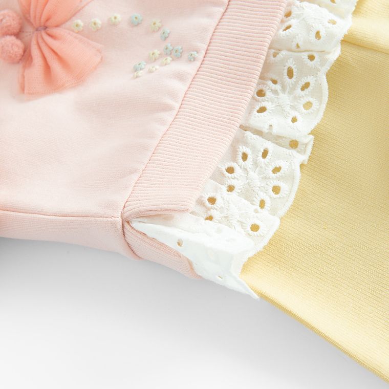 Cool Club, Komplet dziewczęcy, Bluza, Jegginsy, mix