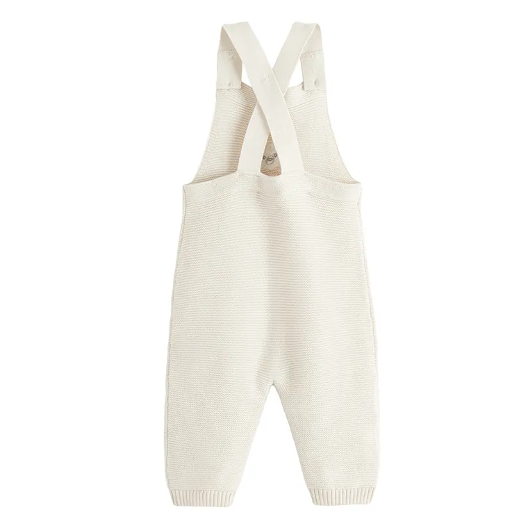 Cool Club, Komplet dziewczęcy, Body z długim rękawem, Spodnie ogrodniczki, mix