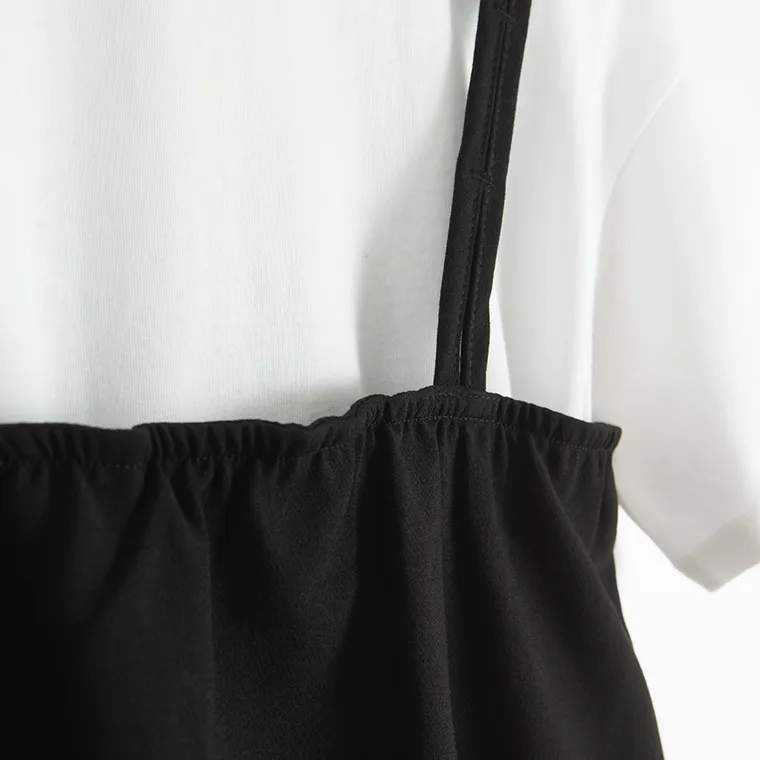 Cool Club, Komplet dziewczęcy, Sukienka na ramiączka, T-shirt, mix