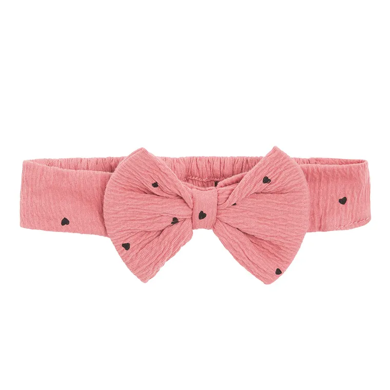 Cool Club, Komplet dziewczęcy, Sukienka z długim rękawem, Opaska, różowy