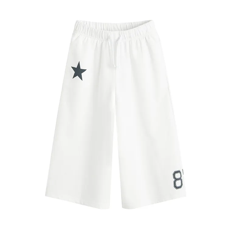 Cool Club, Komplet dziewczęcy, T-shirt, crop top, Szorty, mix