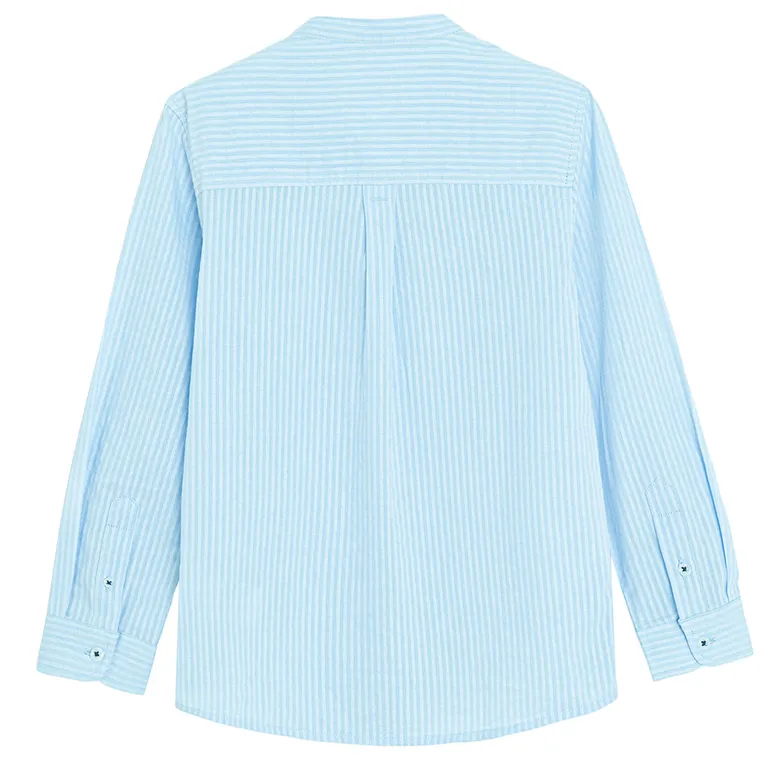 Cool Club, Koszula chłopięca z długim rękawem, regular, niebieska