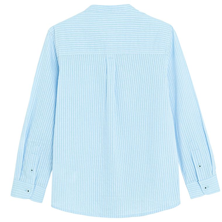 Cool Club, Koszula chłopięca z długim rękawem, regular, niebieska