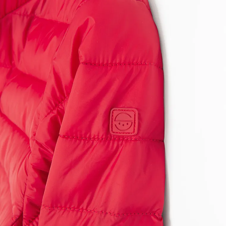 Cool Club, Kurtka chłopięca z kapturem, czerwona