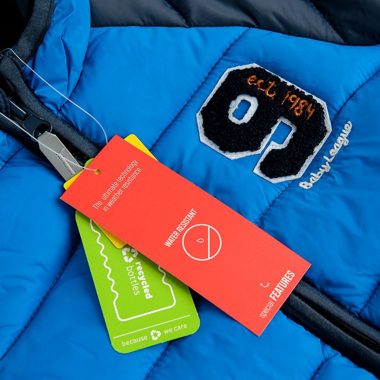 Cool Club, Kurtka chłopięca z kapturem, granatowo-niebieska