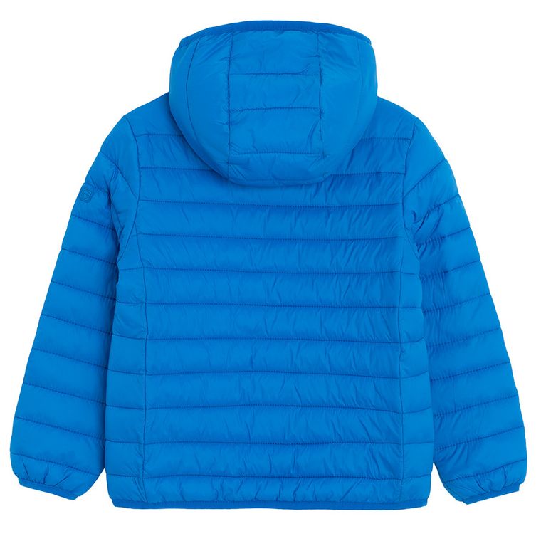 Cool Club, Kurtka chłopięca z kapturem, niebieska