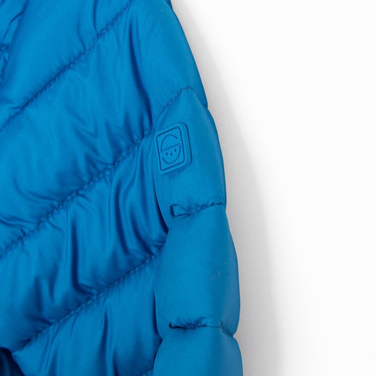 Cool Club, Kurtka chłopięca z kapturem, niebieska