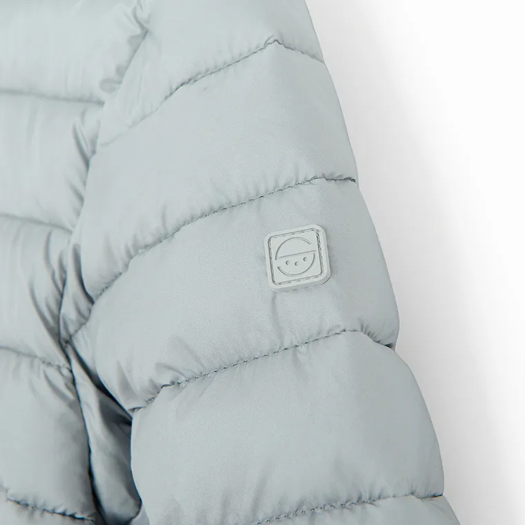 Cool Club, Kurtka chłopięca z kapturem, szara