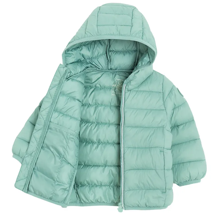 Cool Club, Kurtka chłopięca z kapturem, zielona