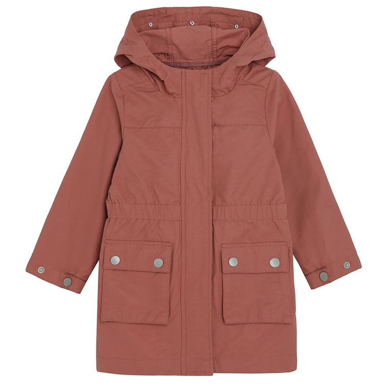 Cool Club, Kurtka dziewczęca z kapturem, 3w1, różowa