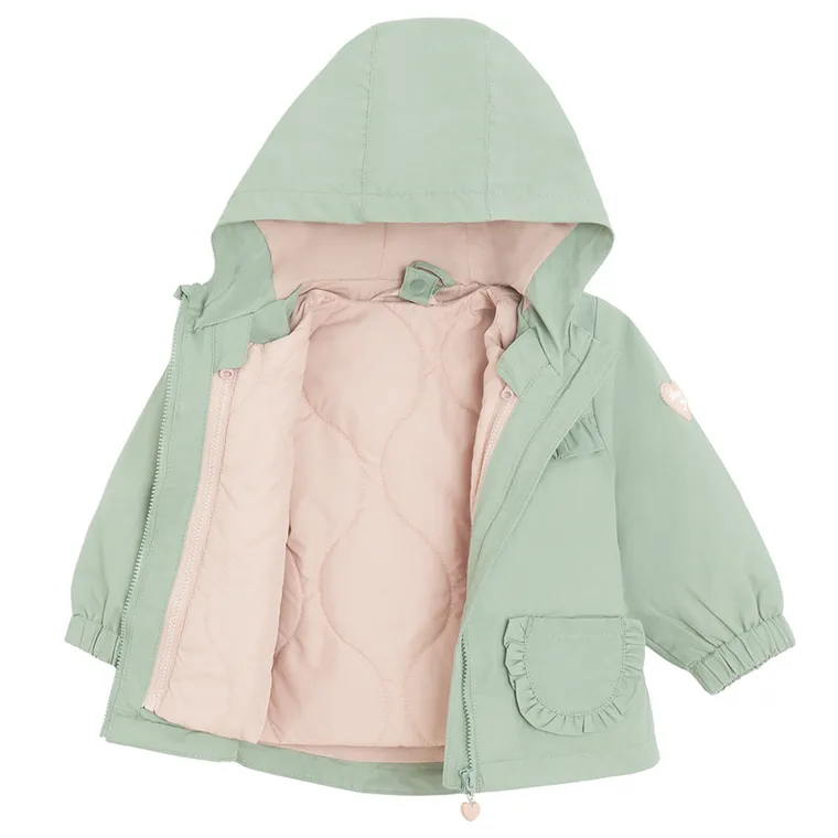 Cool Club, Kurtka dziewczęca z kapturem, Bezrękawnik, 3w1, mix