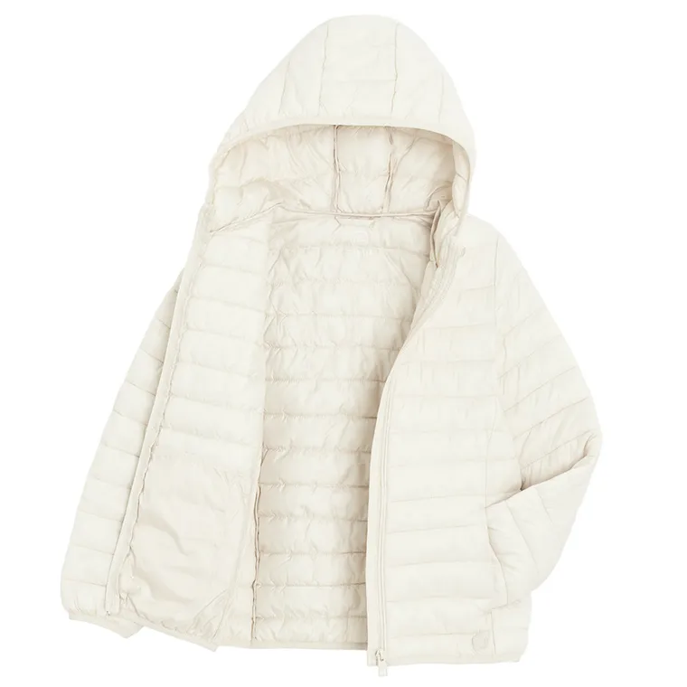 Cool Club, Kurtka dziewczęca z kapturem, ecru