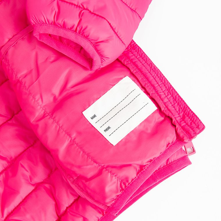 Cool Club, Kurtka dziewczęca z kapturem, różowa