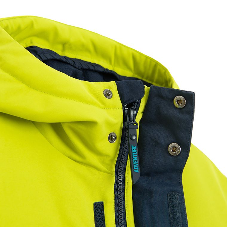 Cool Club, Kurtka narciarska chłopięca z kapturem, ocieplana, mix