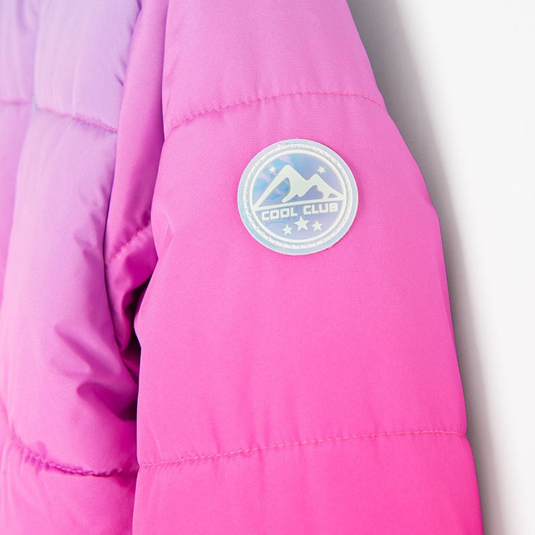 Cool Club, Kurtka narciarska dziewczęca z kapturem, mix