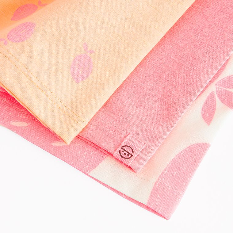 Cool Club, Legginsy dziewczęce, kolarki, mix, zestaw, 3 szt.