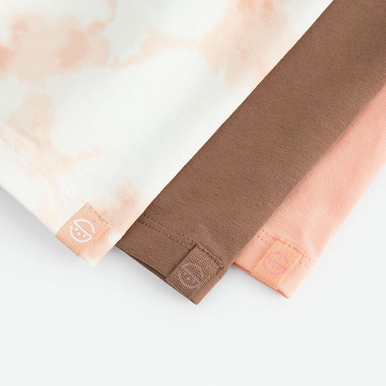 Cool Club, Legginsy dziewczęce, kolarki, mix, zestaw, 3 szt.