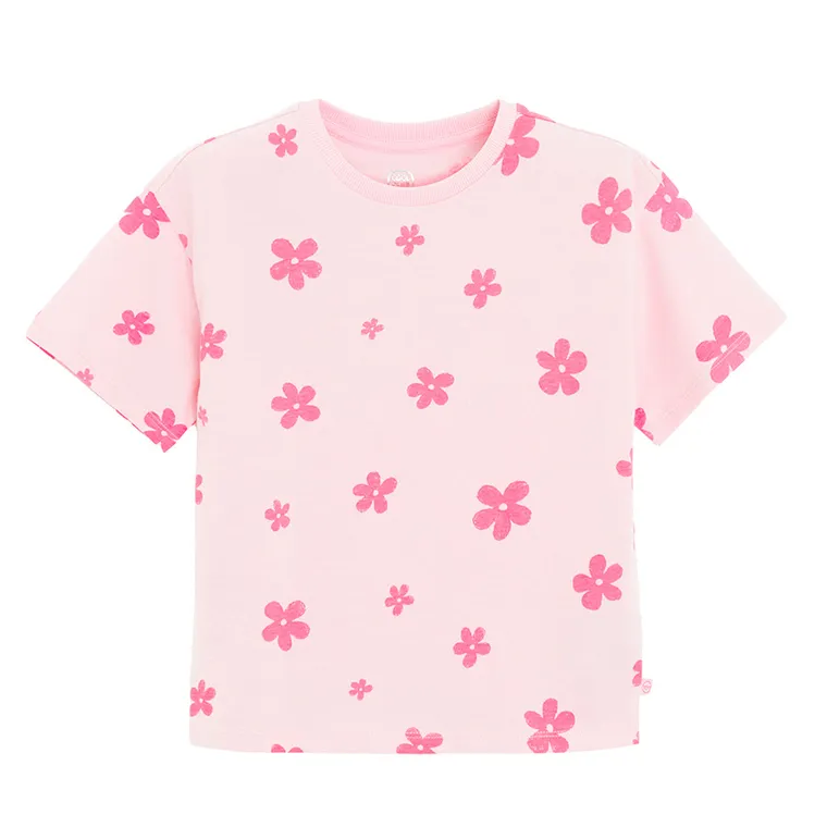 Cool Club, Luźny t-shirt dziewczęcy, mix, zestaw, 5 szt.