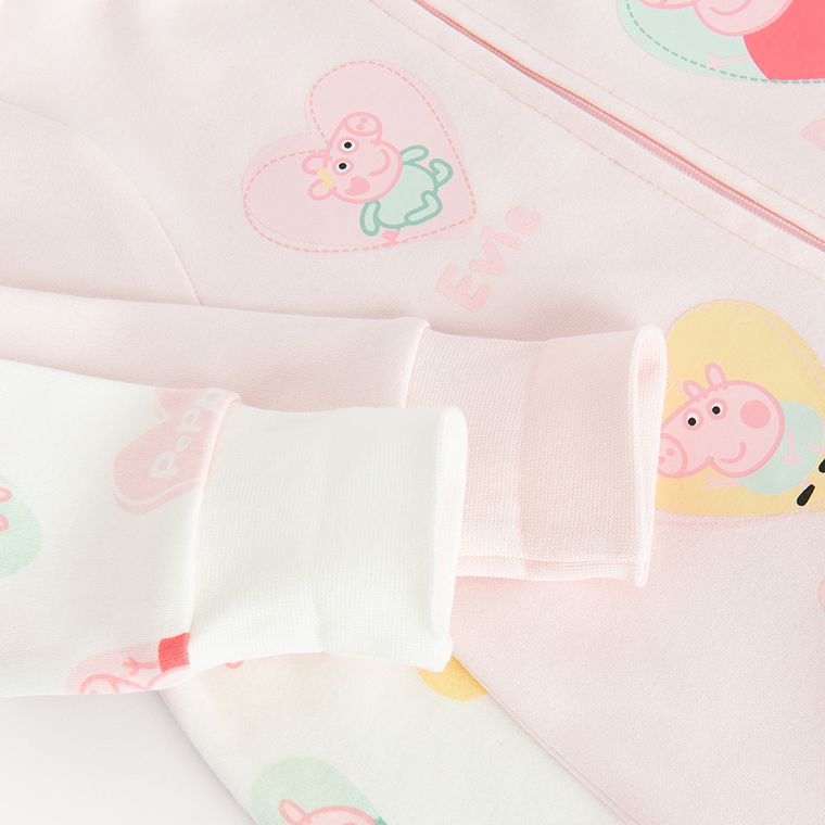 Cool Club, Pajac dziewczęcy, mix, Świnka Peppa, zestaw, 2 szt.