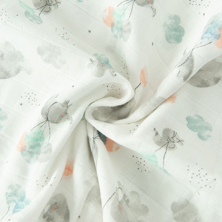 Cool Club, Pieluchy tetrowe niemowlęce, 70-80cm, białe, zestaw, 5 szt.