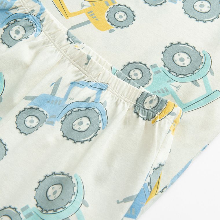 Cool Club, Piżama chłopięca, beżowa