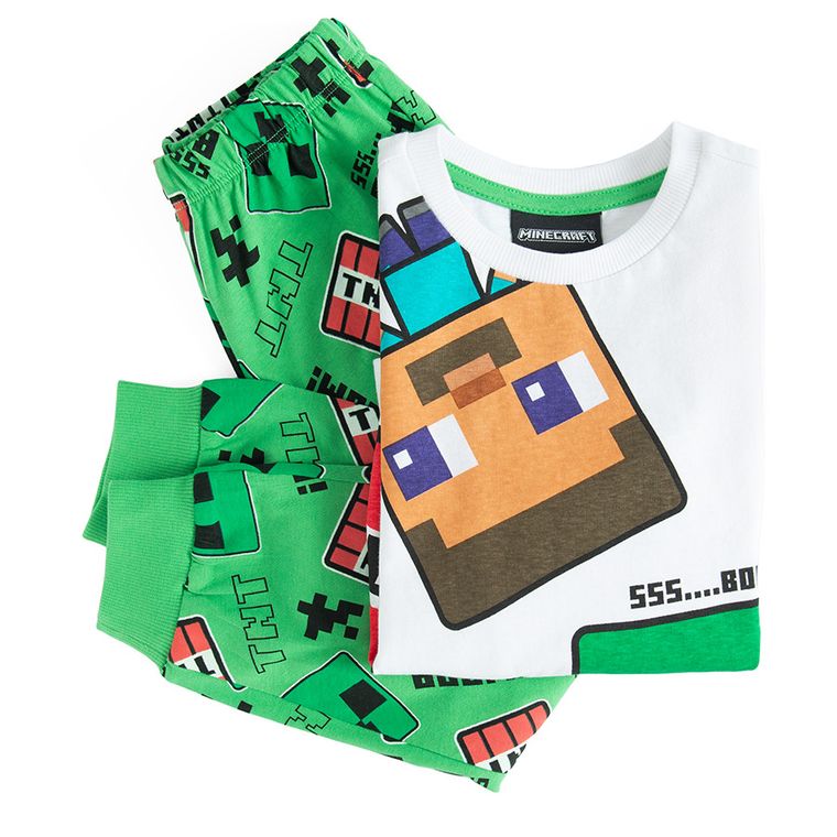 Cool Club, Piżama chłopięca, mix, Minecraft
