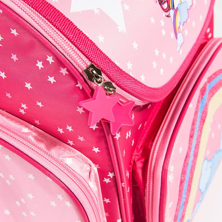 Cool Club, Plecak szkolny, różowy, gwiazdki, jednorożec