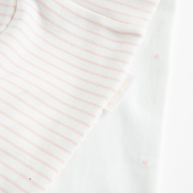 Cool Club, Półśpiochy dziewczęce, białe, zestaw, 2 szt.