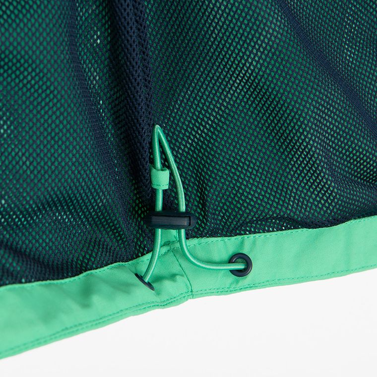 Cool Club, Przeciwdeszczowa kurtka chłopięca z kapturem, zielona