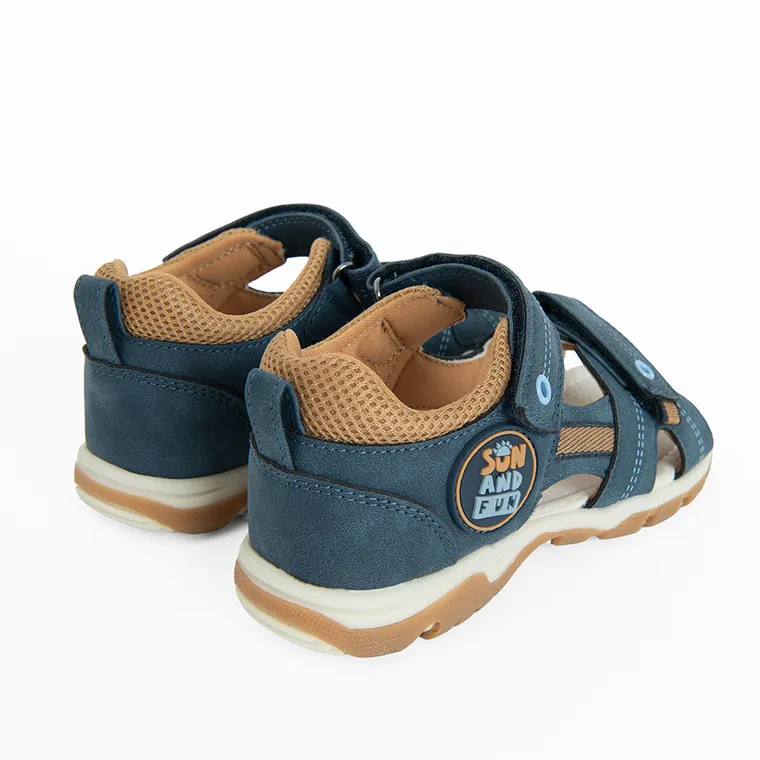 Cool Club, Sandały chłopięce, granatowe, Zdrowa Stopa