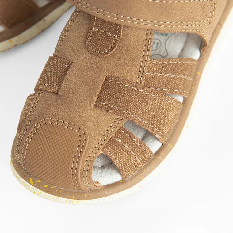 Cool Club, Sandały chłopięce, pachnące, brązowe, Zdrowa Stopa