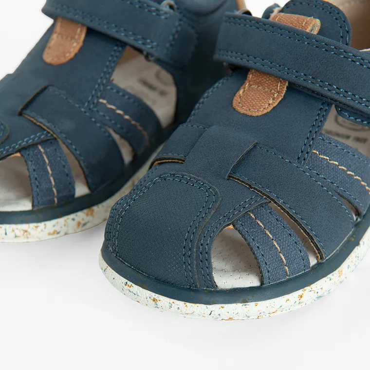 Cool Club, Sandały chłopięce, pachnące, granatowe, Zdrowa Stopa