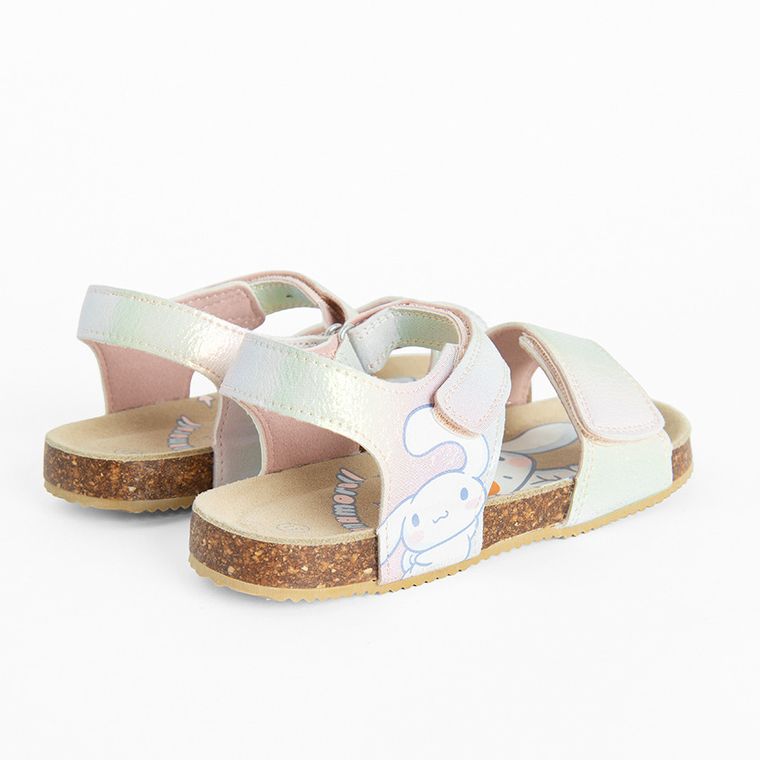 Cool Club, Sandały dziewczęce, mix, skórzana wkładka, Hello Kitty and Friends