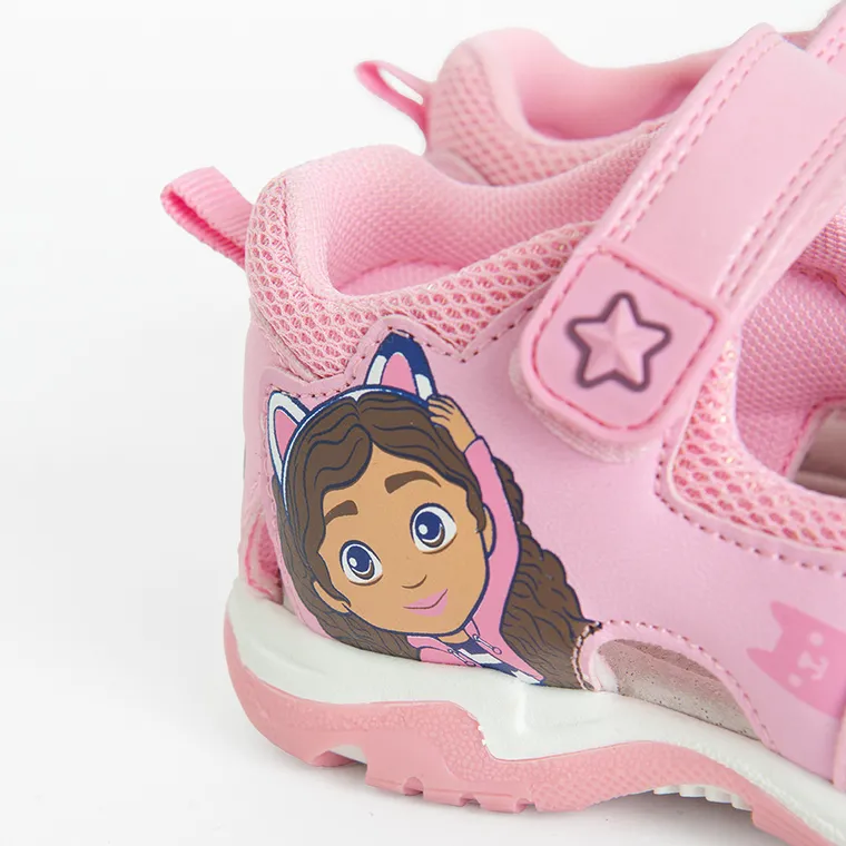 Cool Club, Sandały dziewczęce, pachnące, różowe, Zdrowa Stopa, Koci Domek Gabi