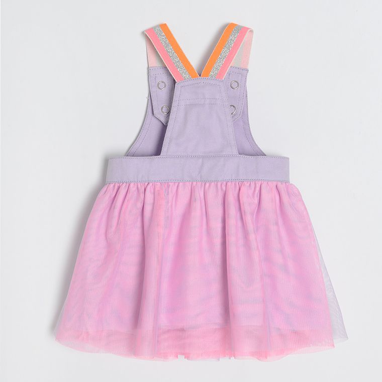 Cool Club, Spódnica ogrodniczka dziewczęca, fioletowa