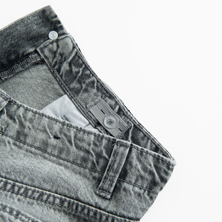 Cool Club, Spodnie jeansowe dziewczęce, wide, szare