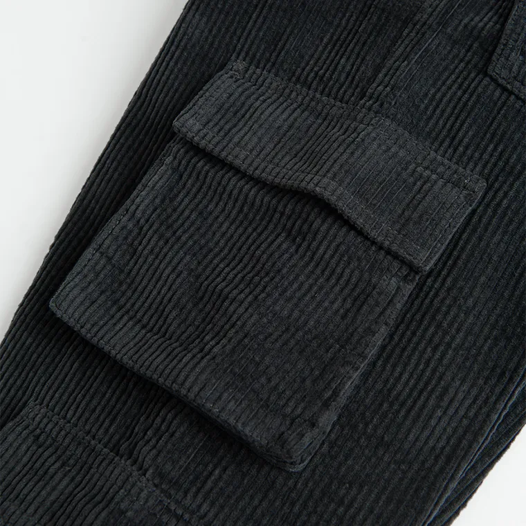 Cool Club, Spodnie materiałowe chłopięce, grafitowe