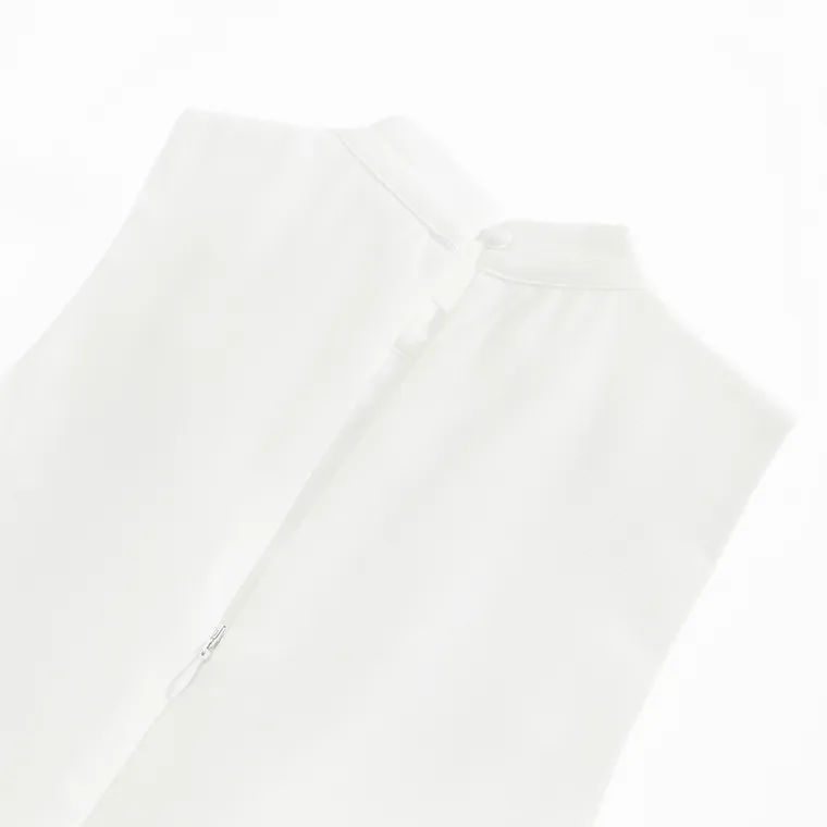 Cool Club, Sukienka dziewczęca bez rękawów, biała