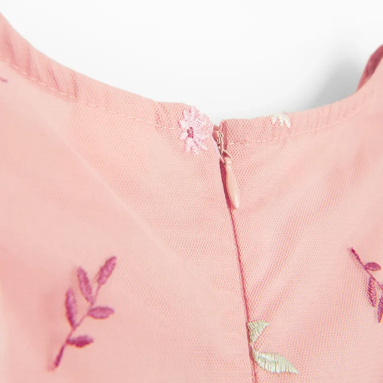 Cool Club, Sukienka dziewczęca bez rękawów, różowa