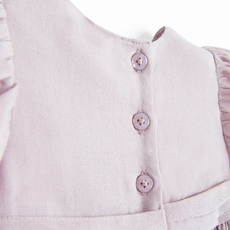 Cool Club, Sukienka dziewczęca z krótkim rękawem, fioletowa