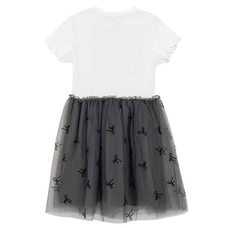 Cool Club, Sukienka dziewczęca z krótkim rękawem, mix