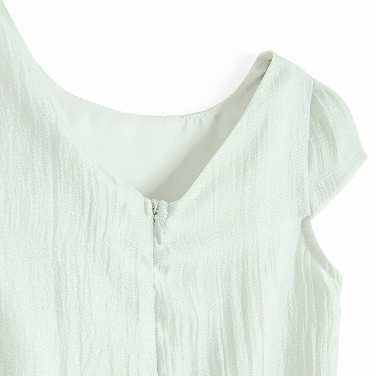 Cool Club, Sukienka dziewczęca z krótkim rękawem, zielona