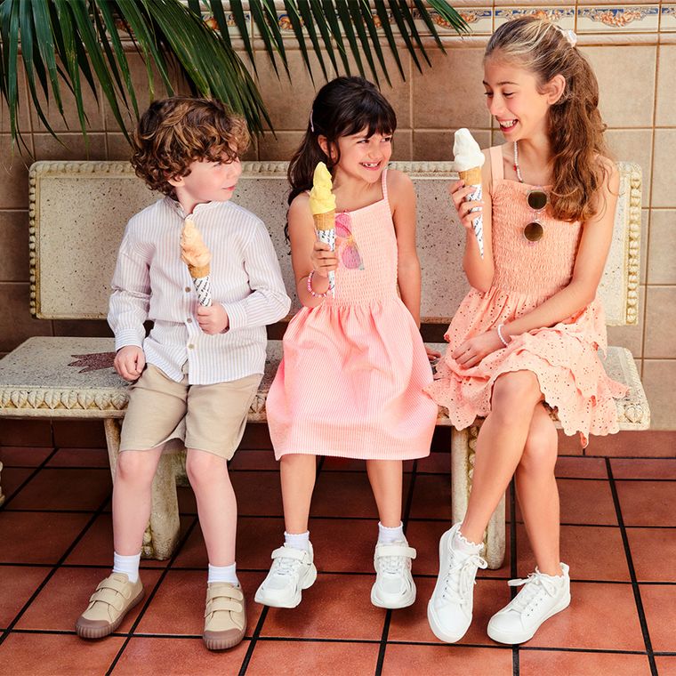 Cool Club, Szorty chłopięce z lnem, relaxed, beżowe