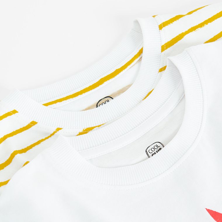 Cool Club, T-shirt chłopięcy, mix, zestaw, 2 szt.