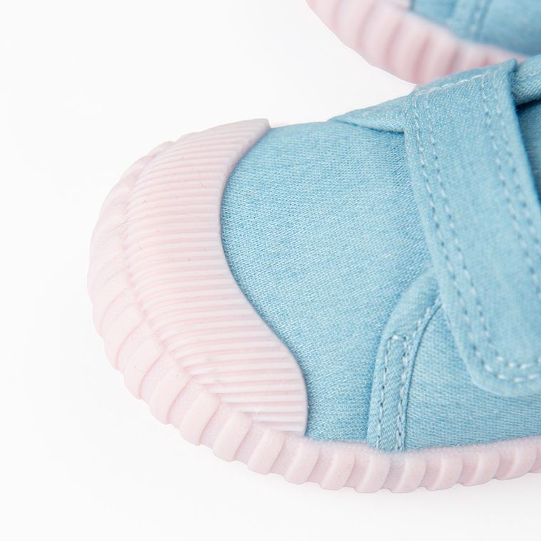 Cool Club, Trampki dziewczęce, niebieskie, Zdrowa Stopa, podeszwa Barefoot