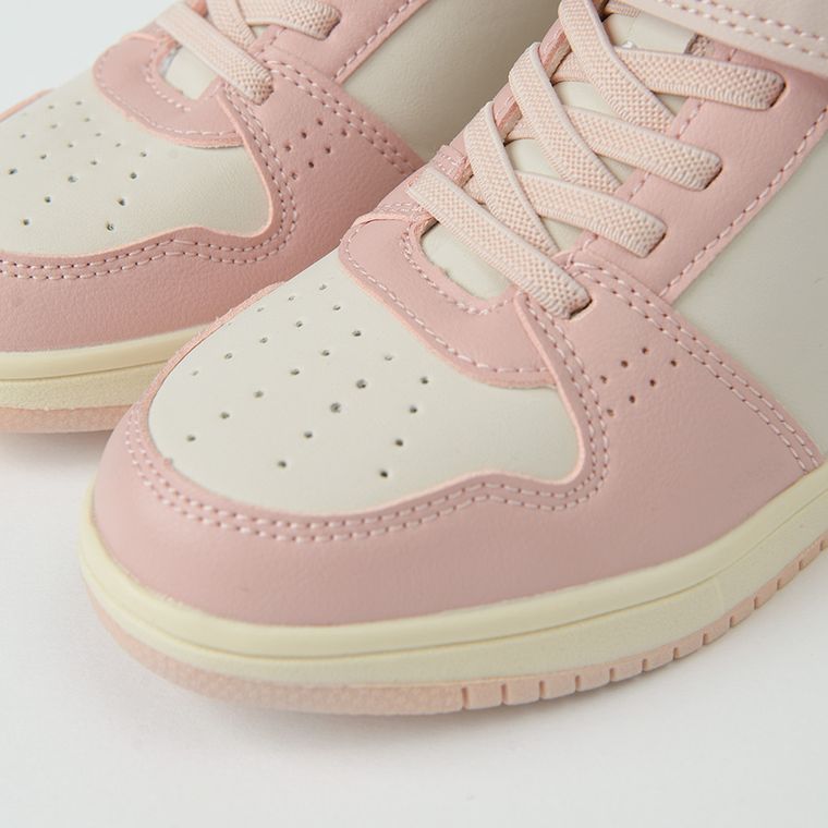 Cool Club, Trzewiki dziewczęce, różowe, skórzana wkładka