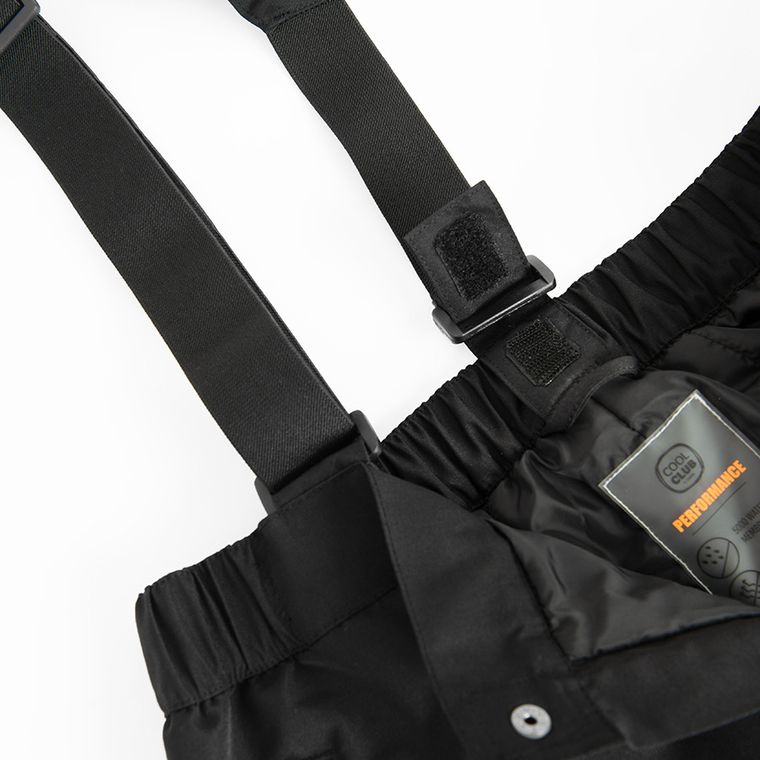 Cool Club, Wodoszczelne spodnie narciarskie dziewczęce, czarne