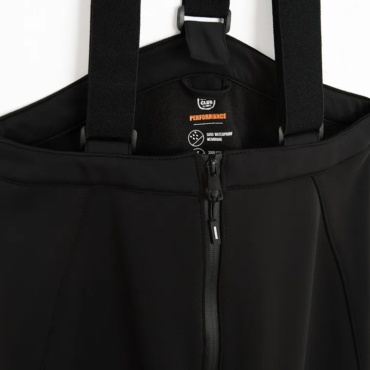 Cool Club, Wodoszczelne spodnie narciarskie softshell dziewczęce, czarne