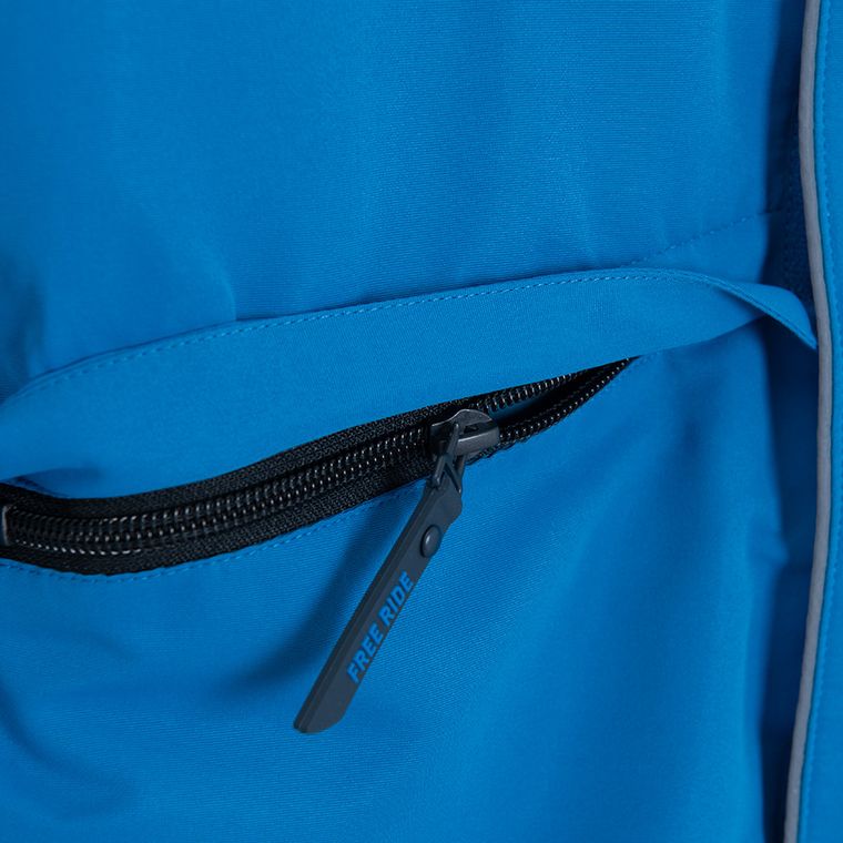 Cool Club, Wodoszczelny kombinezon narciarski chłopięcy z kapturem, ocieplany, niebieski