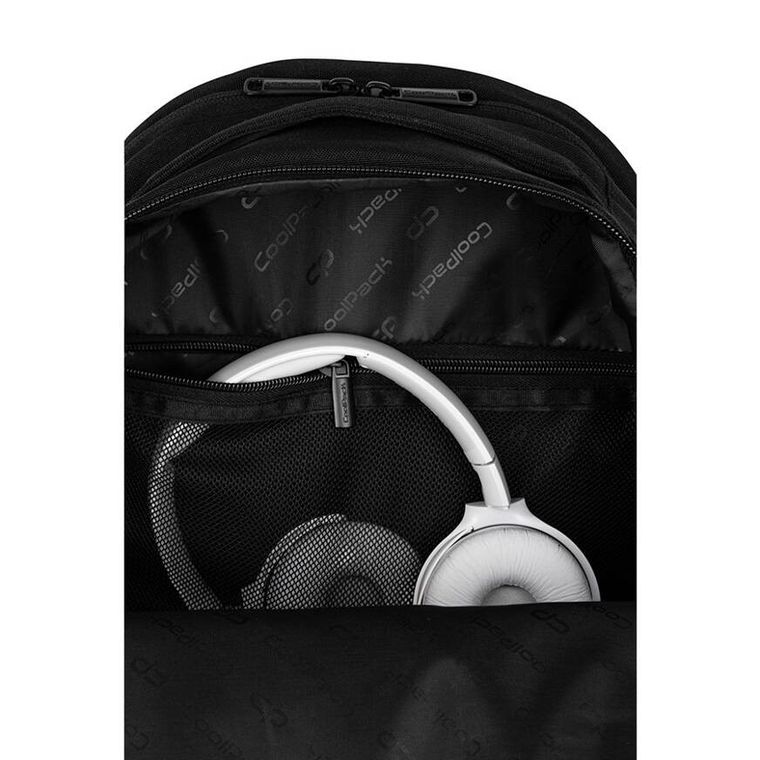 CoolPack, Grif, plecak miejski, 2-komorowy, Black